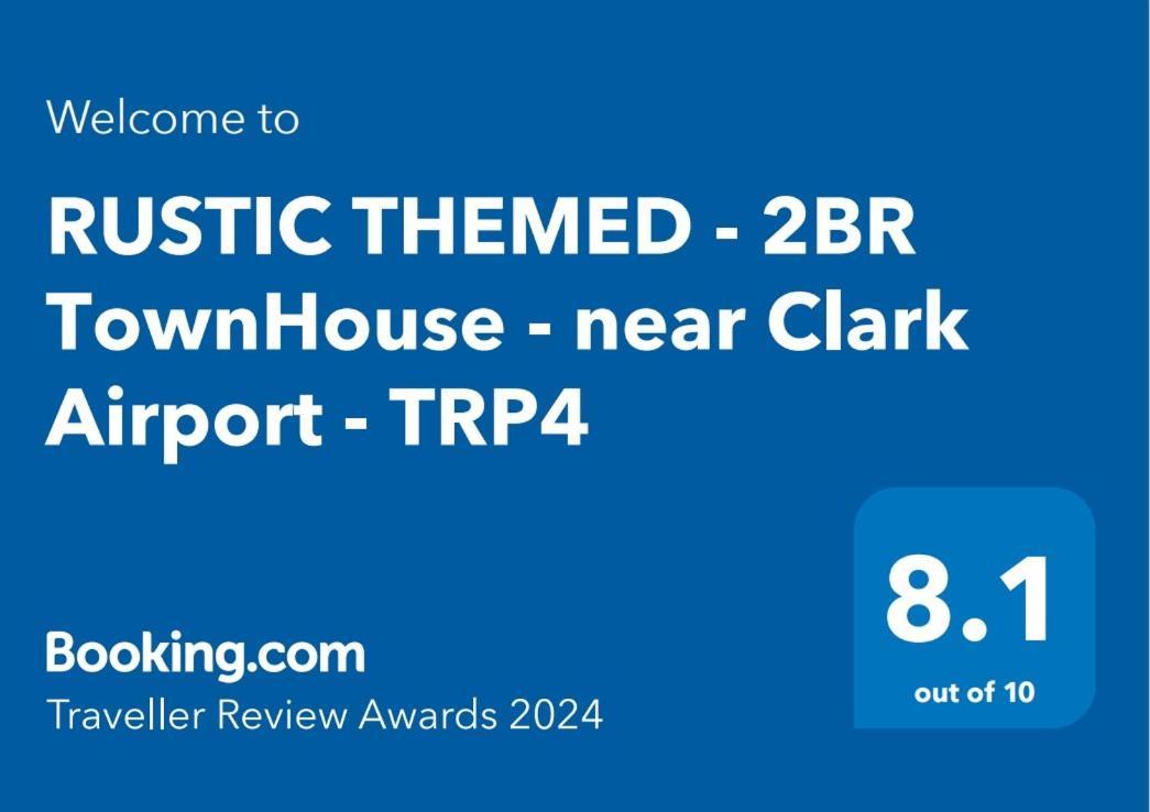 Rustic Themed - 2Br Townhouse - Near Clark Airport - Trp4 Appartement Mining Buitenkant foto